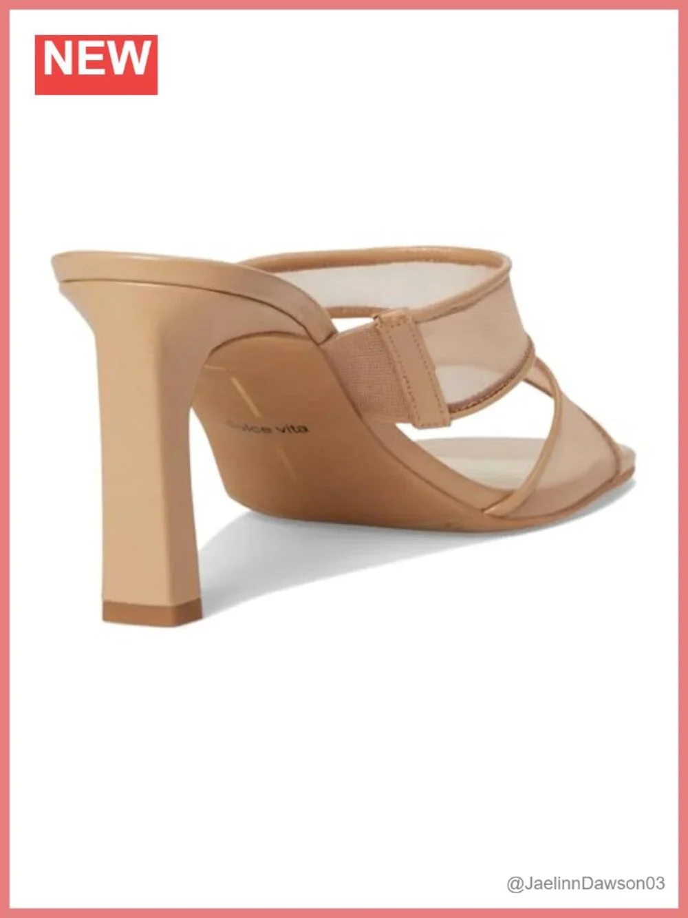 Dolce Vita Heeled Sandals Stiletto Open Toe Leather Wedding